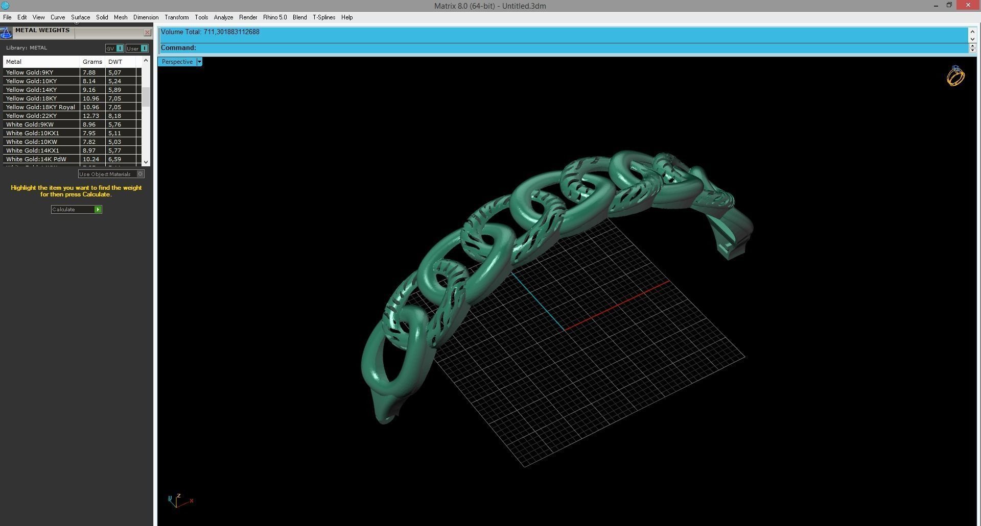 Womens Bracelets Bangles 3DM STL OBJ With Details  3D print model_5