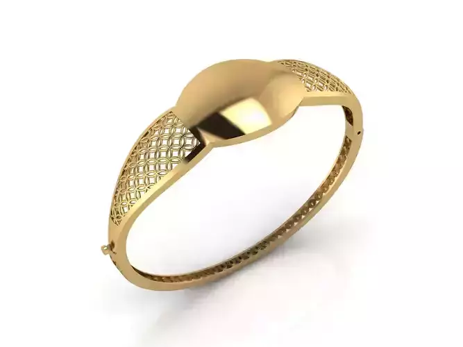 Womens Bracelets Bangles 3DM STL OBJ With Details 