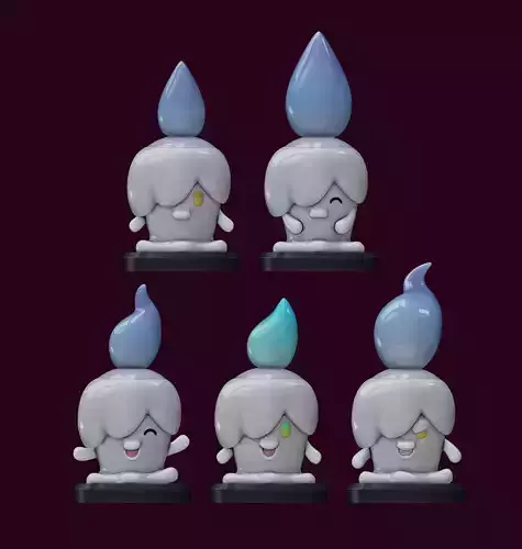 litwick - Pokemon 3D print model