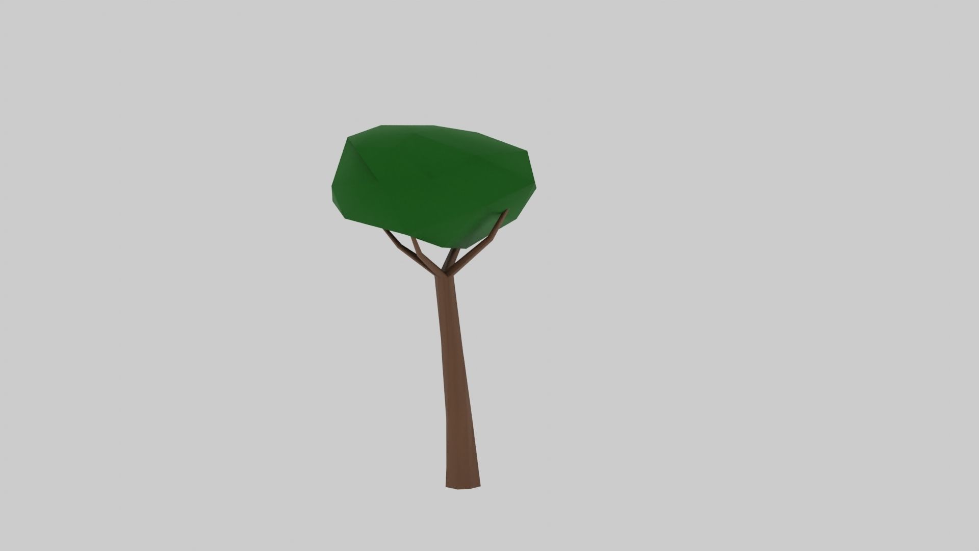 Low-poly Tree-1 tree Low-poly 3D model_7