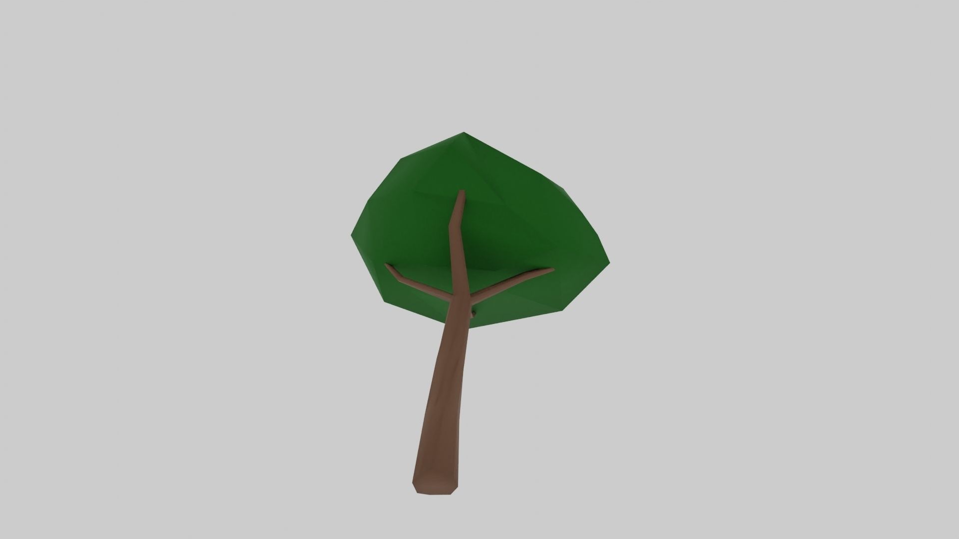 Low-poly Tree-1 tree Low-poly 3D model_1