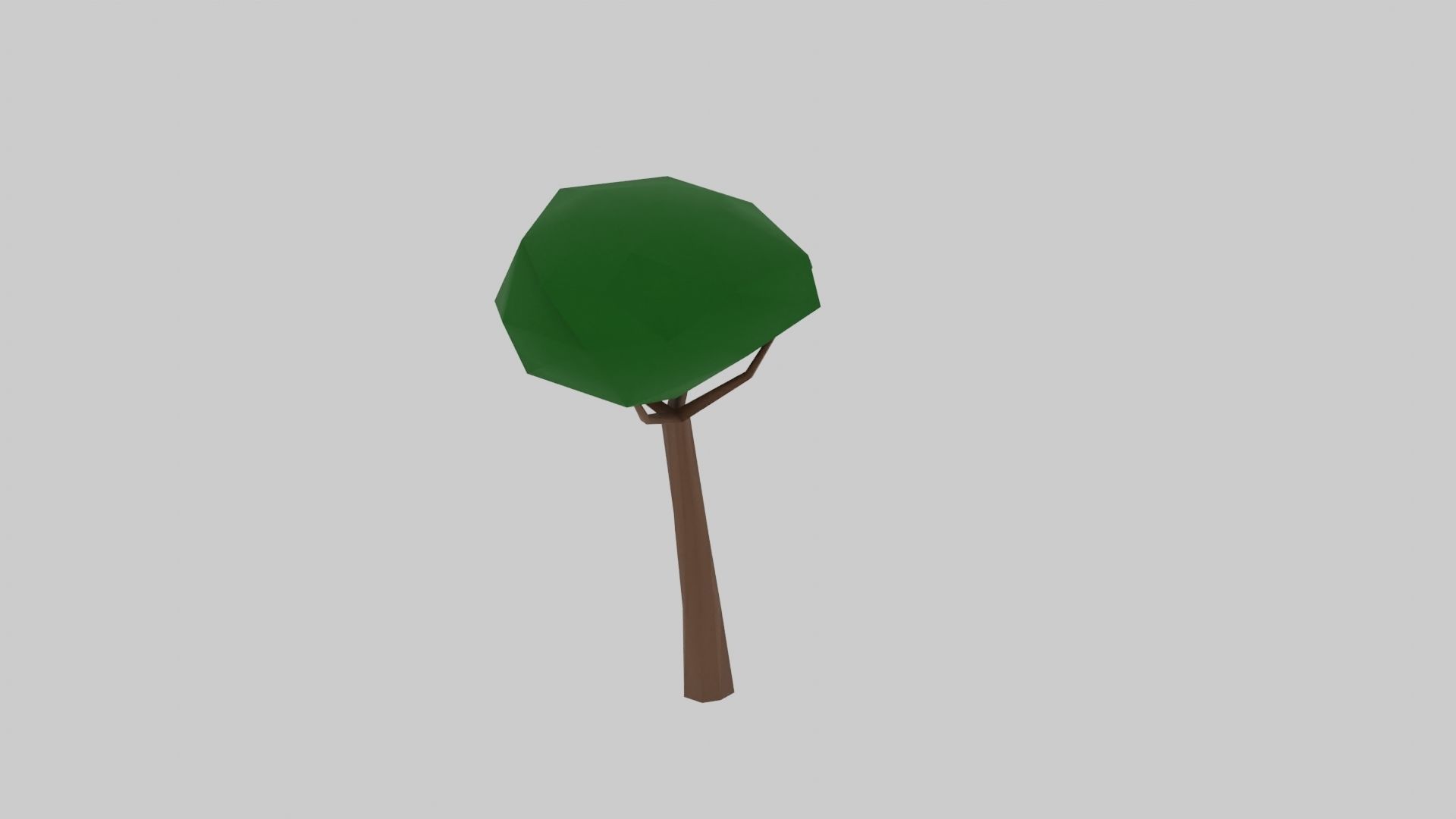 Low-poly Tree-1 tree Low-poly 3D model_4