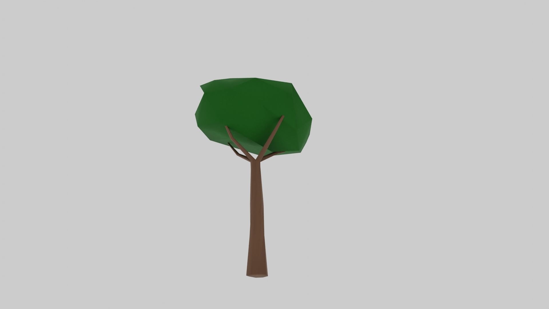 Low-poly Tree-1 tree Low-poly 3D model_6