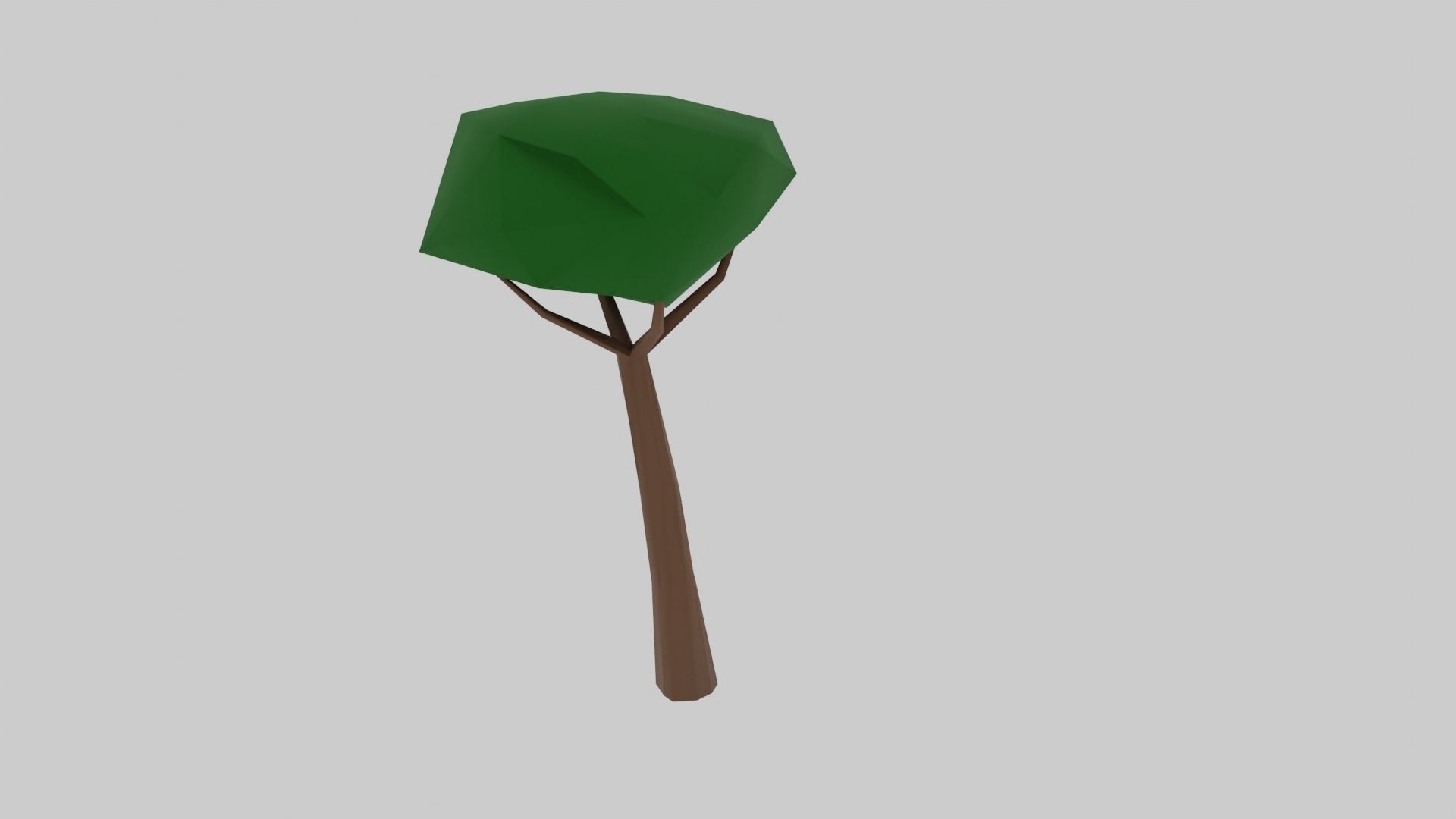 Low-poly Tree-1 tree Low-poly 3D model_16