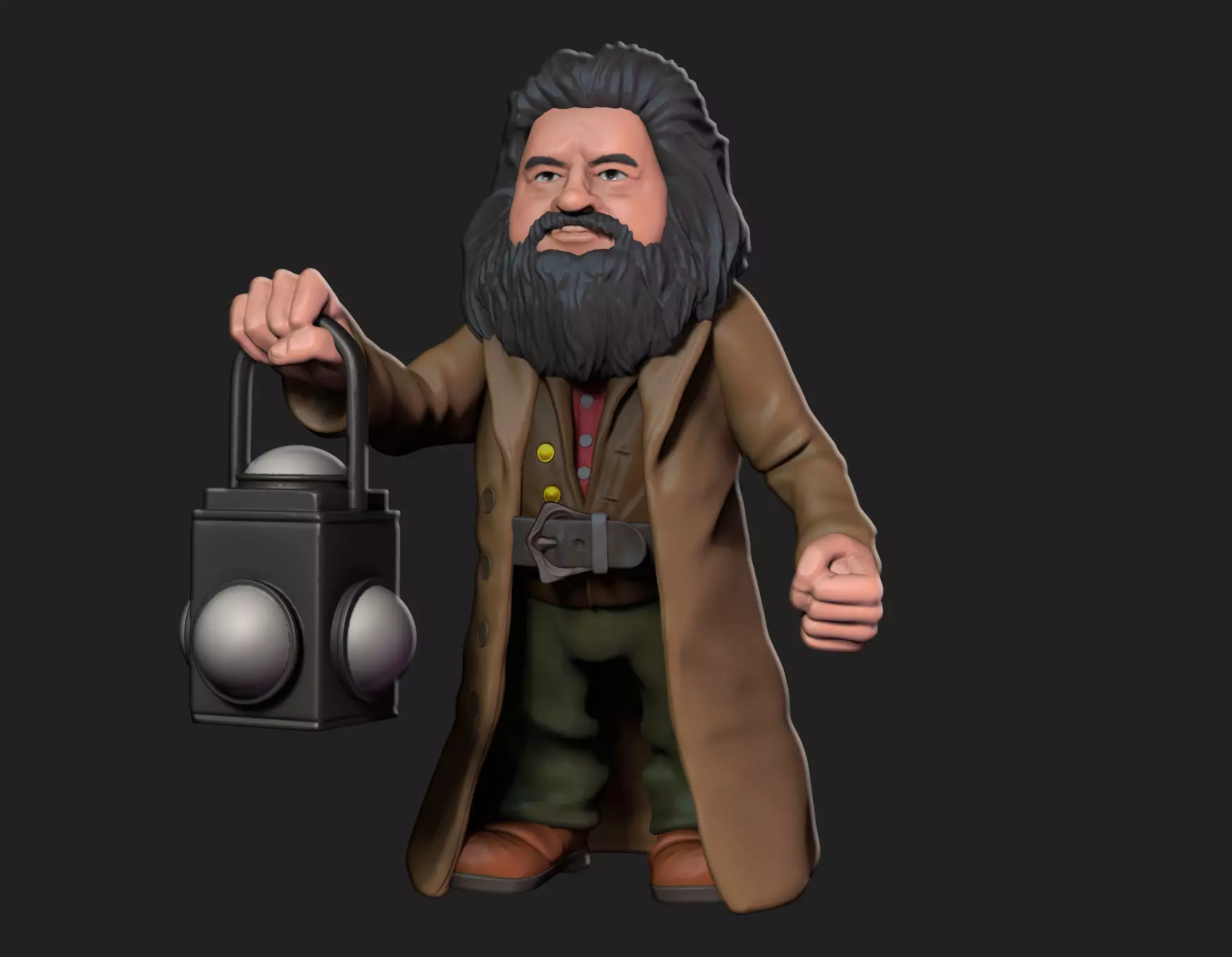 Hagrid Mini - 3D Printable Toy Figure - 1st Year Edition  3D print model_0