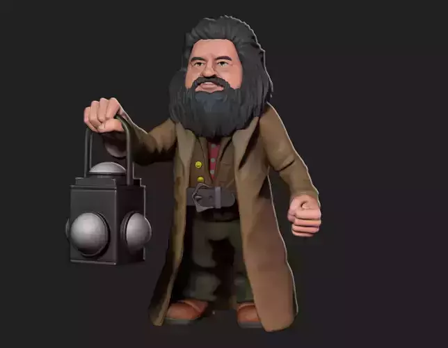 Hagrid Mini - 3D Printable Toy Figure - 1st Year Edition 