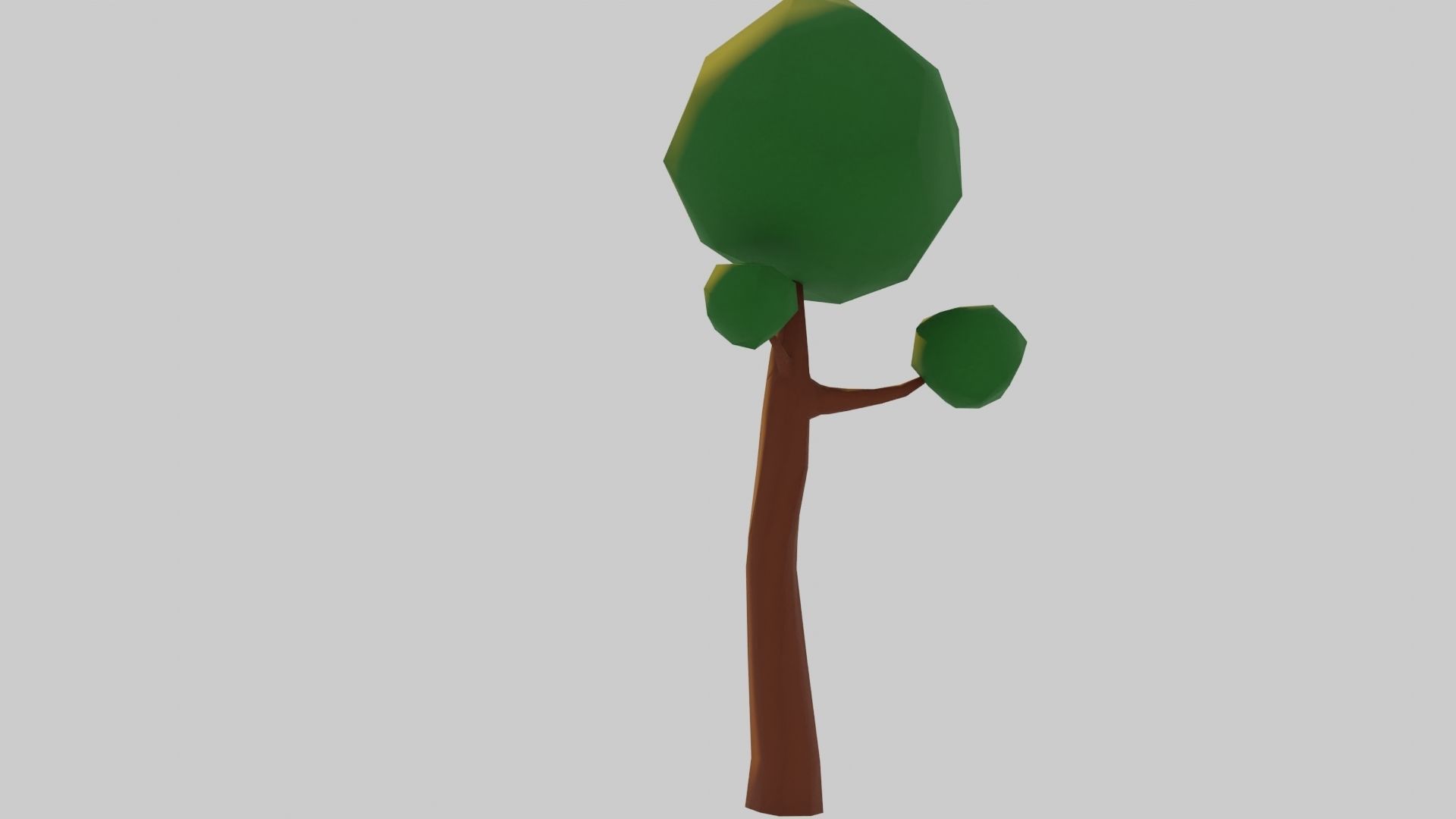 Low-poly Tree-2 tree Low-poly 3D model_17