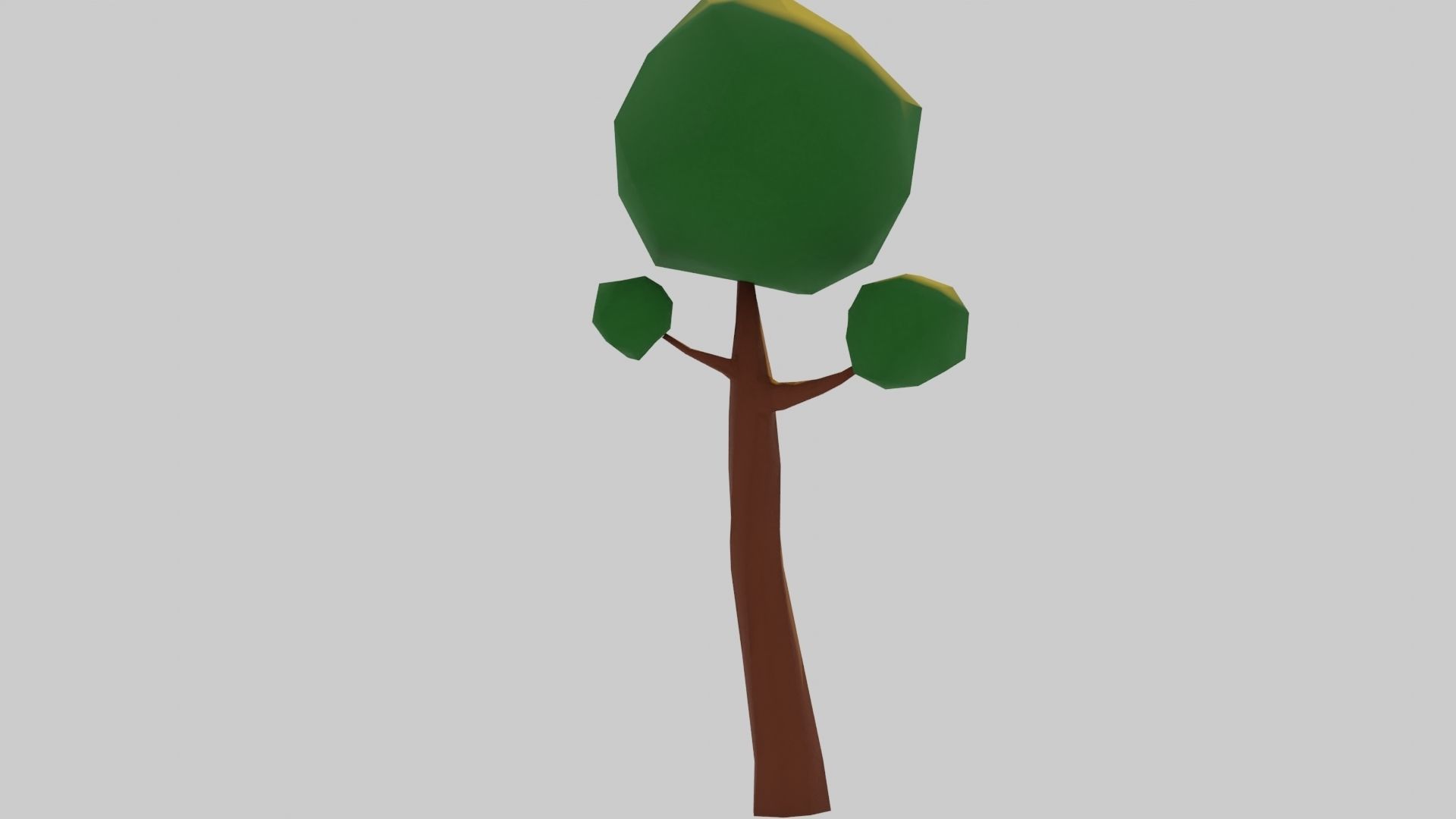 Low-poly Tree-2 tree Low-poly 3D model_15