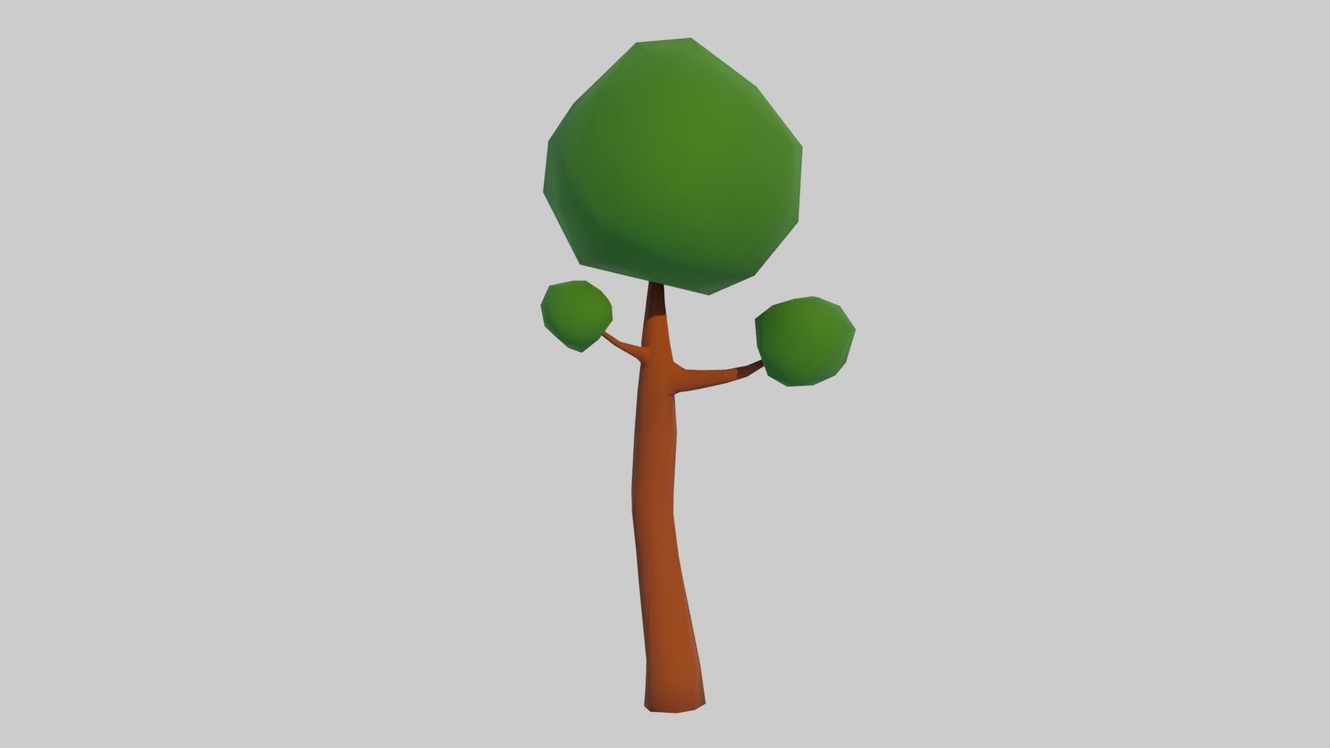 Low-poly Tree-2 tree Low-poly 3D model_1