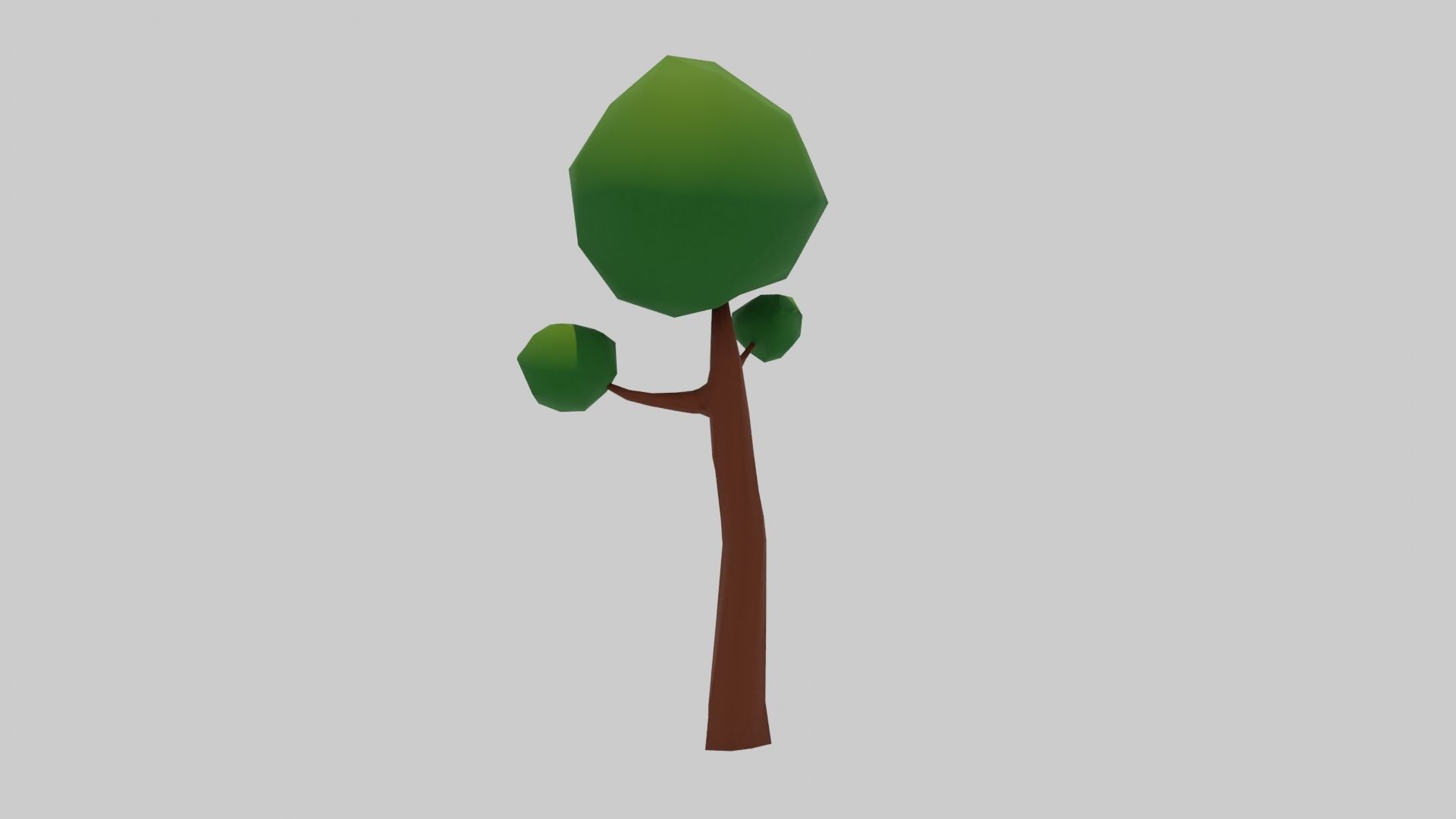 Low-poly Tree-2 tree Low-poly 3D model_5