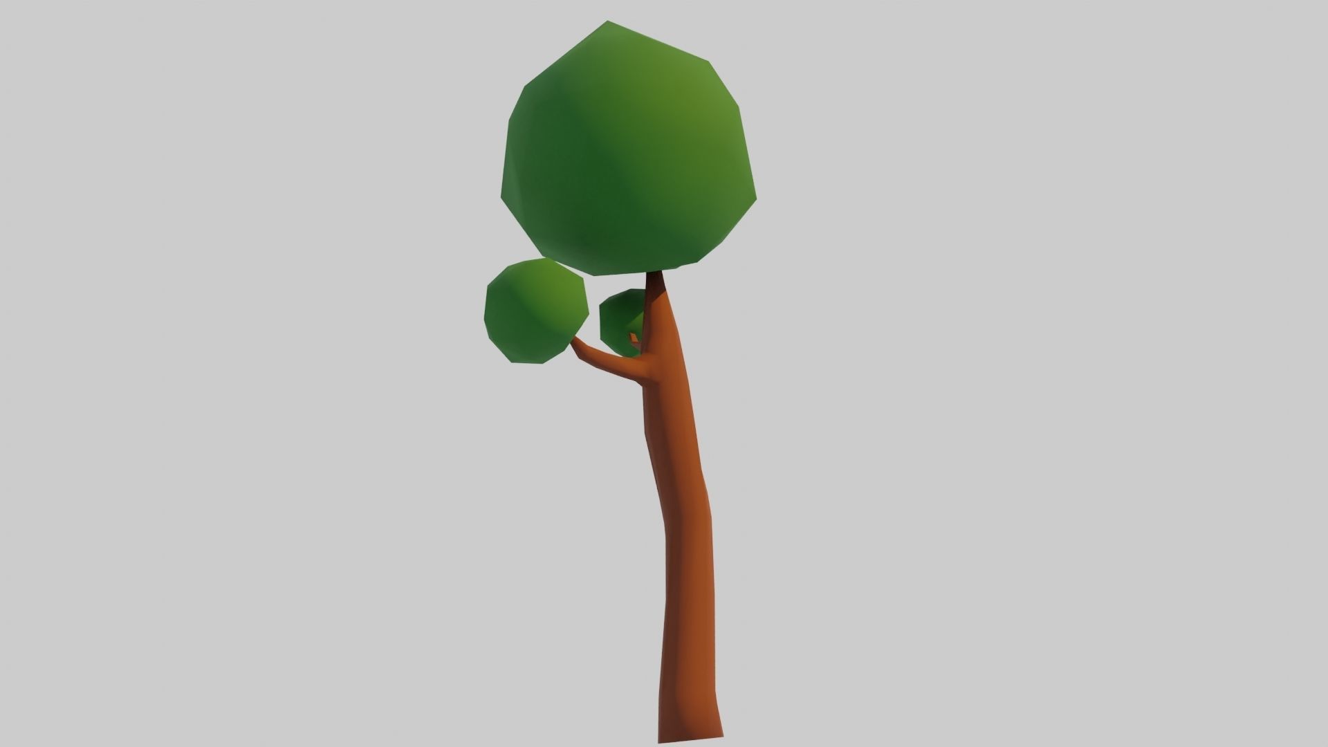 Low-poly Tree-2 tree Low-poly 3D model_11
