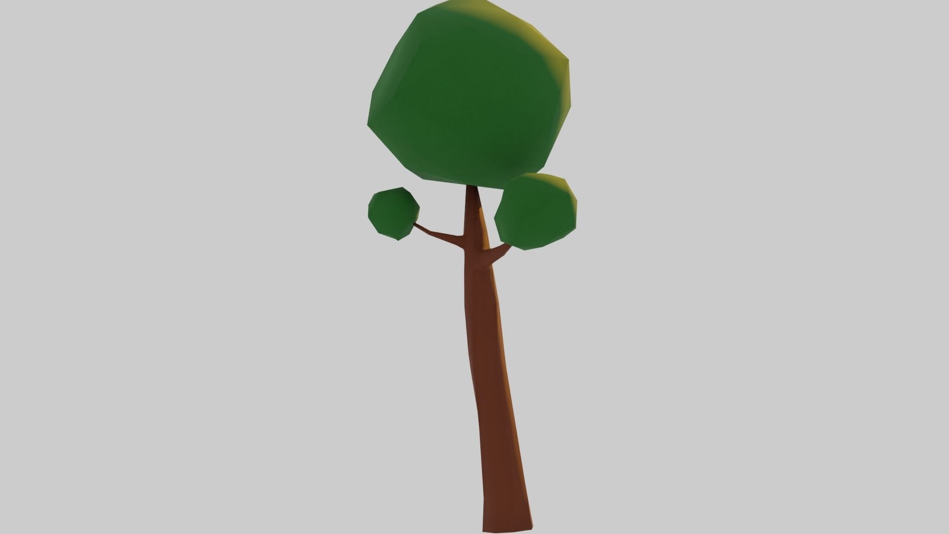 Low-poly Tree-2 tree Low-poly 3D model_14