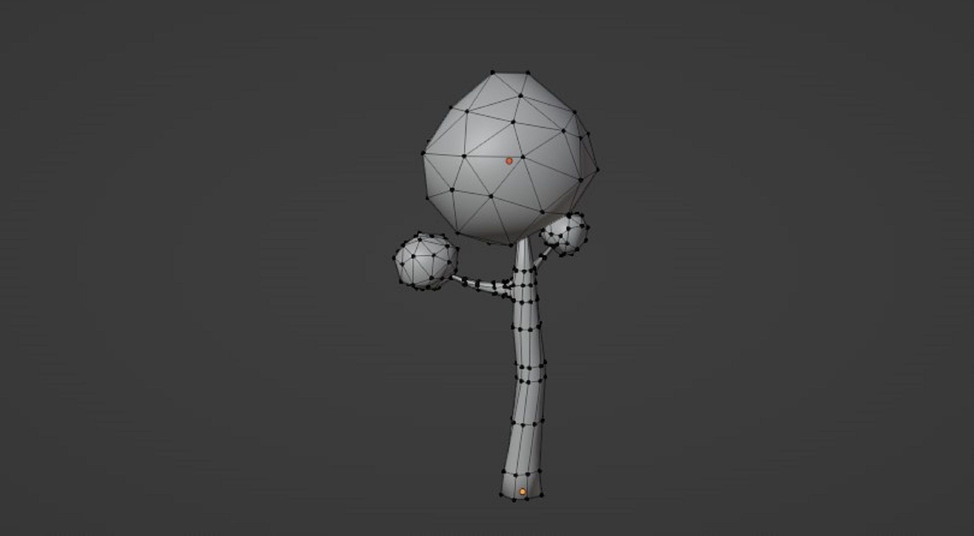 Low-poly Tree-2 tree Low-poly 3D model_25