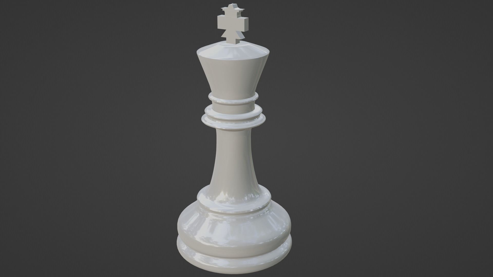 Chess board 3D model Free low-poly 3D model_8
