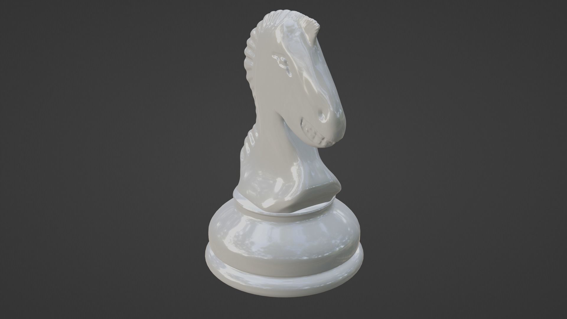 Chess board 3D model Free low-poly 3D model_11