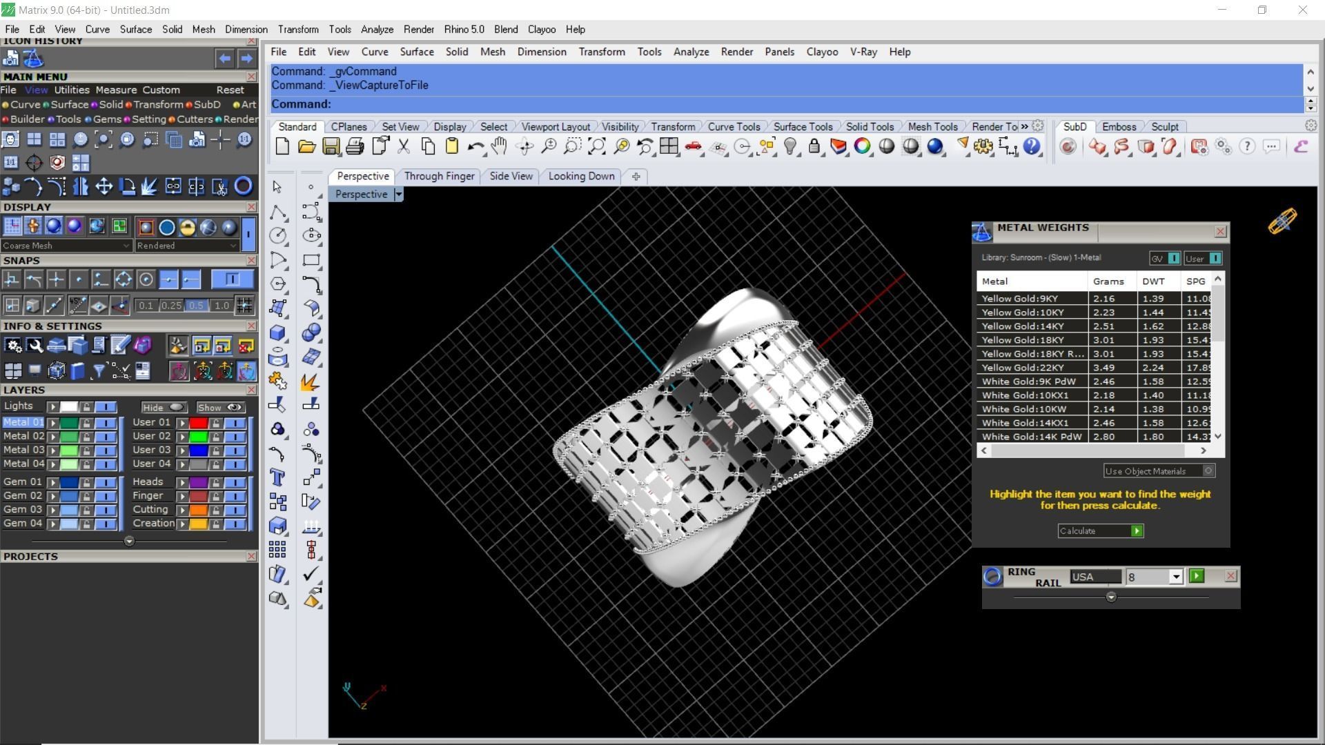 Fusion cross ring 3D print model_1