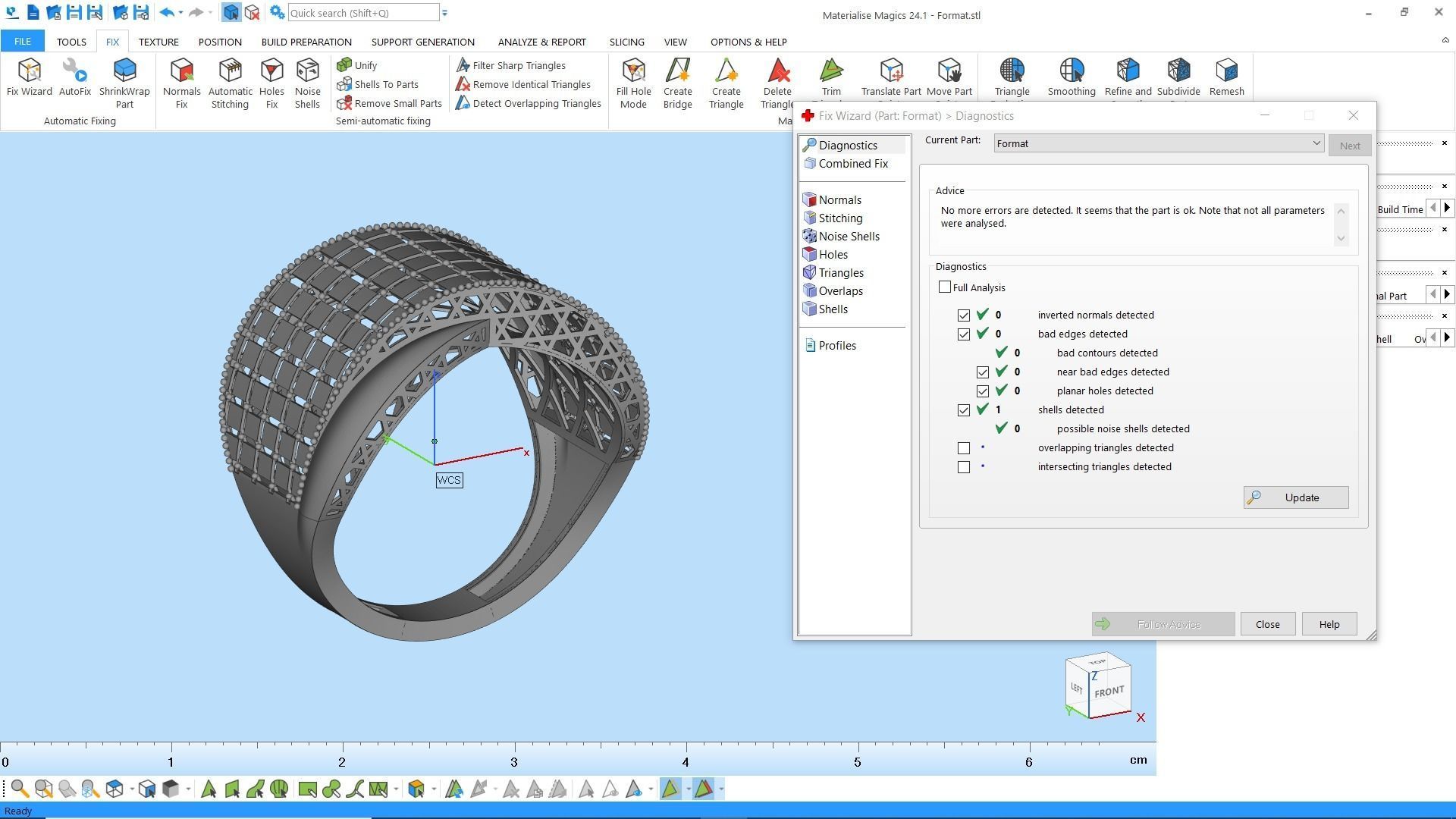 Fusion cross ring 3D print model_9