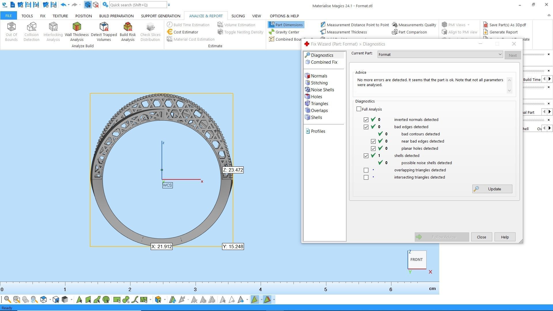 Fusion cross ring 3D print model_13