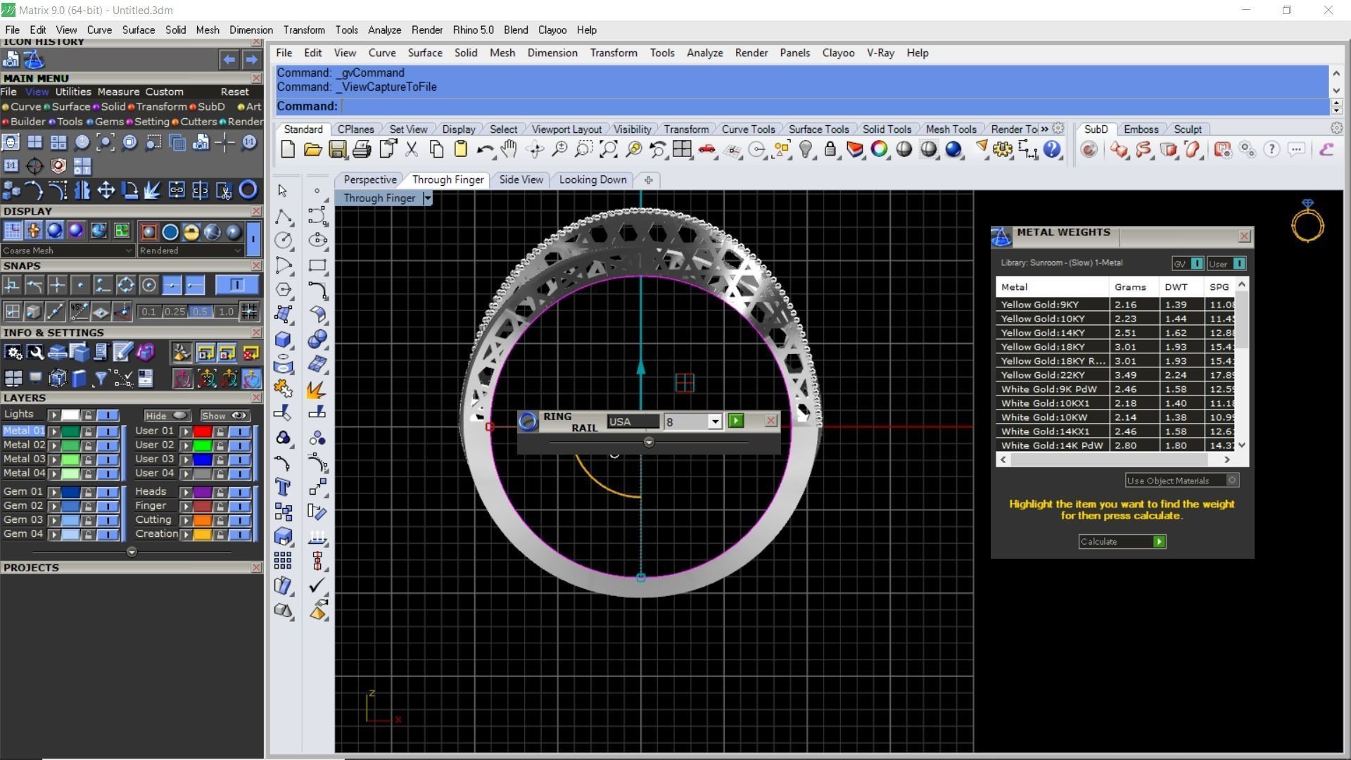 Fusion cross ring 3D print model_17
