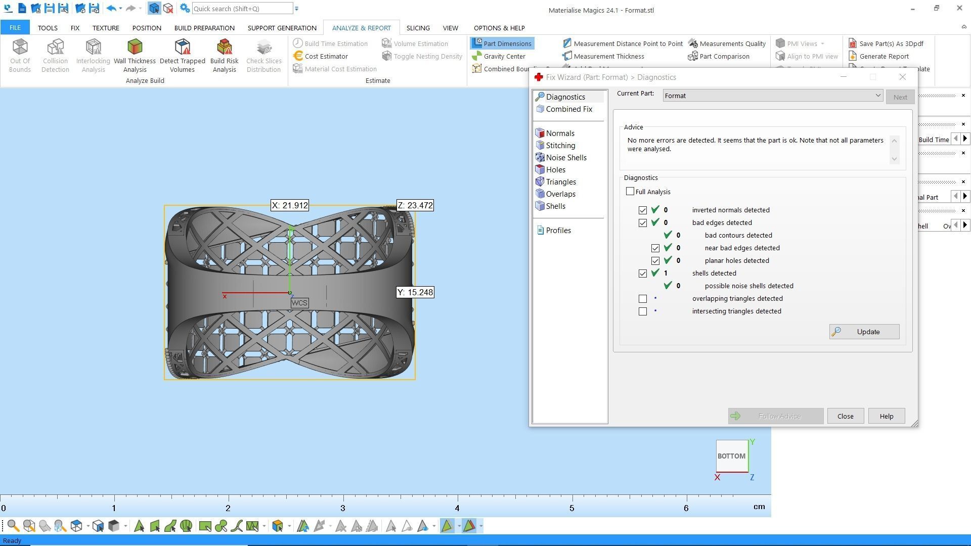 Fusion cross ring 3D print model_15
