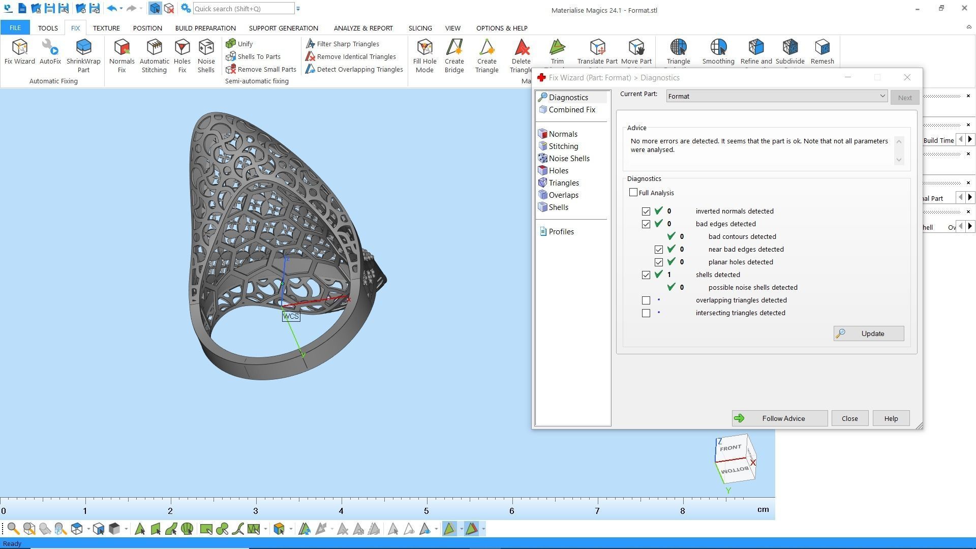 Oval fusion ring 3D print model_3