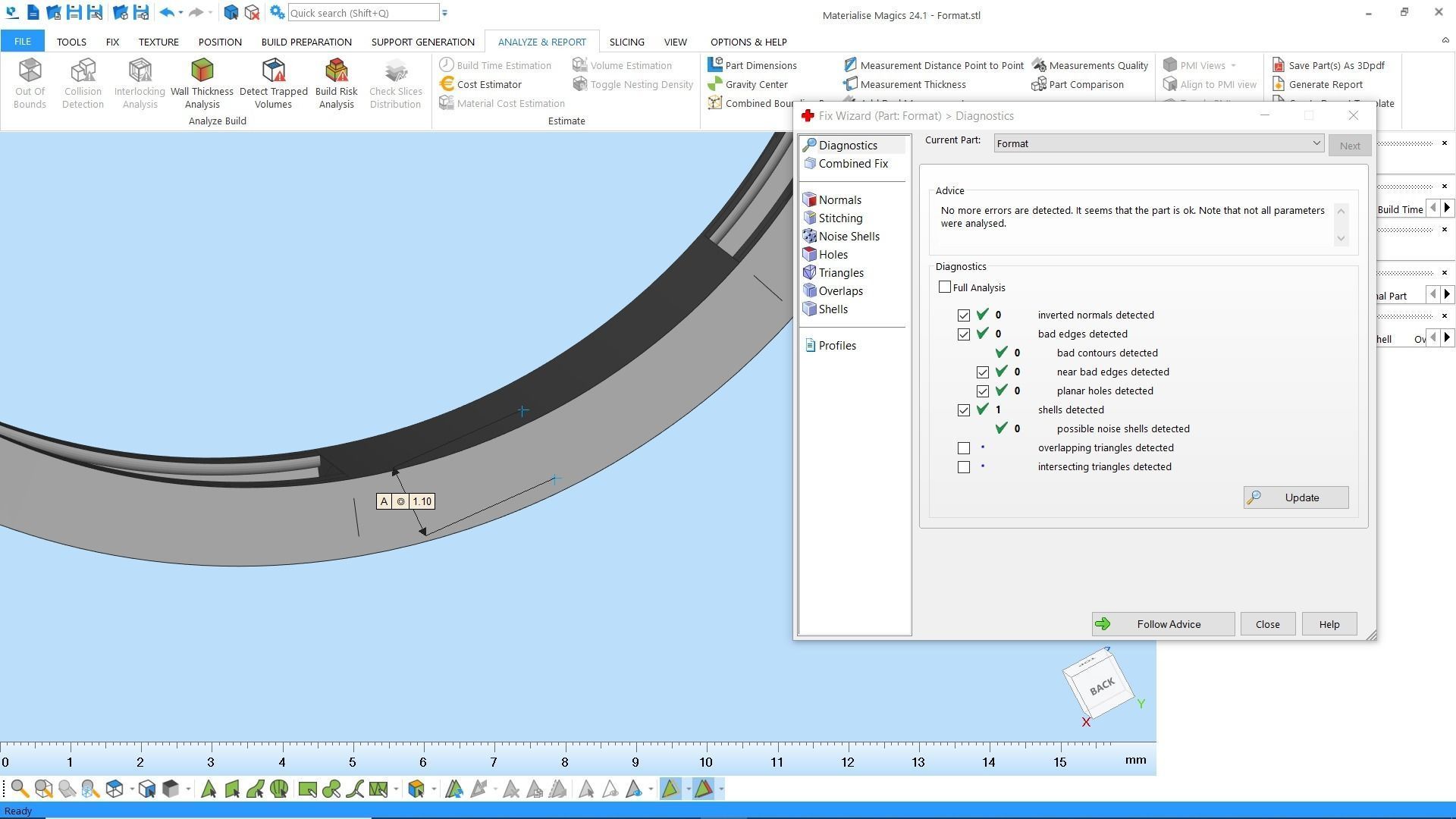 Oval fusion ring 3D print model_9