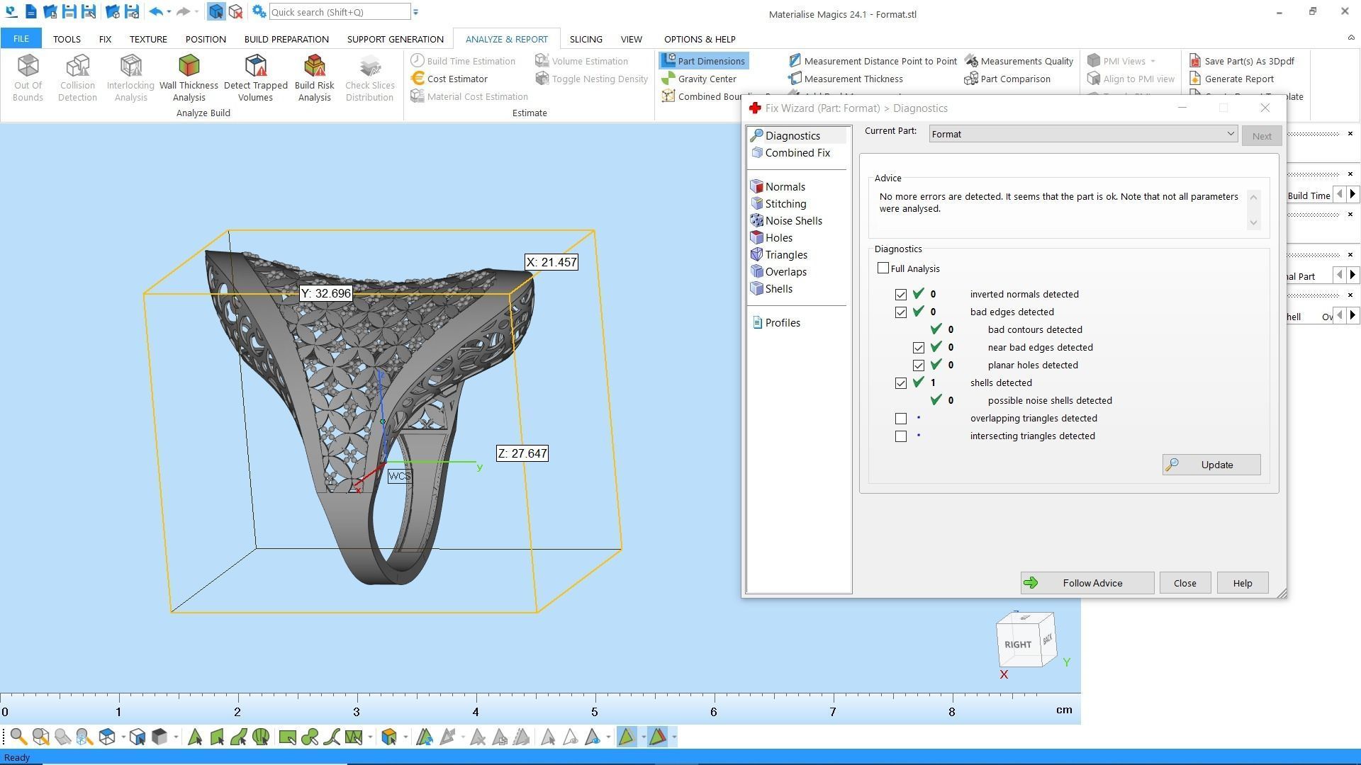 Oval fusion ring 3D print model_8
