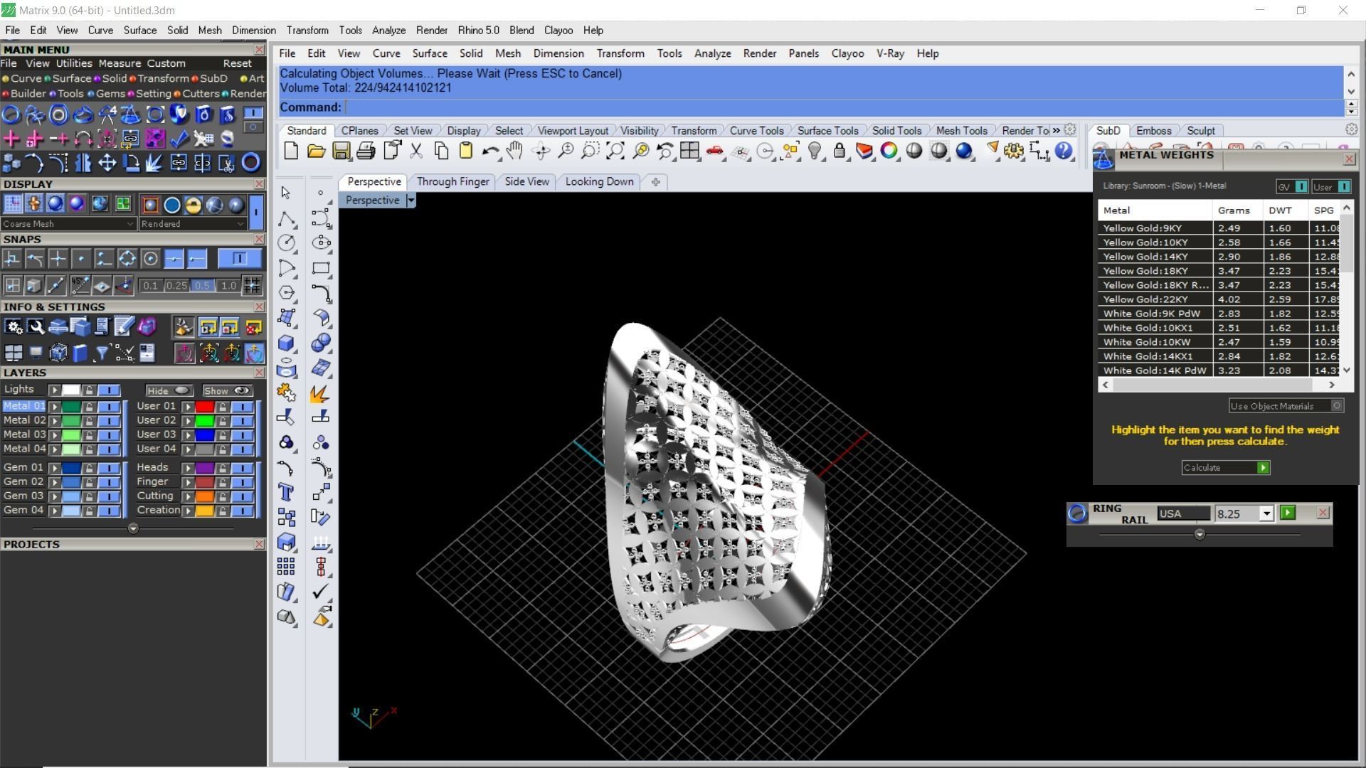 Oval fusion ring 3D print model_15