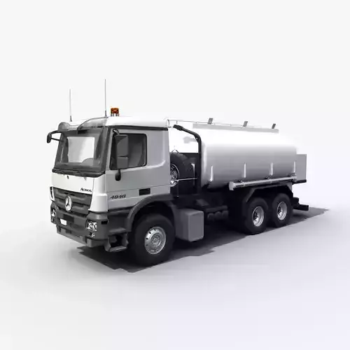 Mercedes ACTROS 4040-A 6x6 Fuel tank 3D model