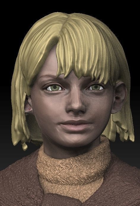 ONE10 Ahley Graham- RE4 statue 3d model stl for printing 3D print model_6