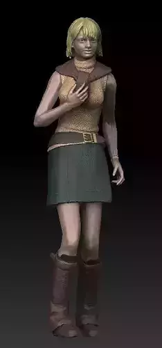 ONE10 Ahley Graham- RE4 statue 3d model stl for printing 3D print model