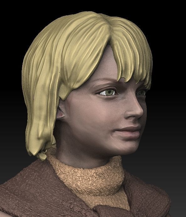 ONE10 Ahley Graham- RE4 statue 3d model stl for printing 3D print model_7