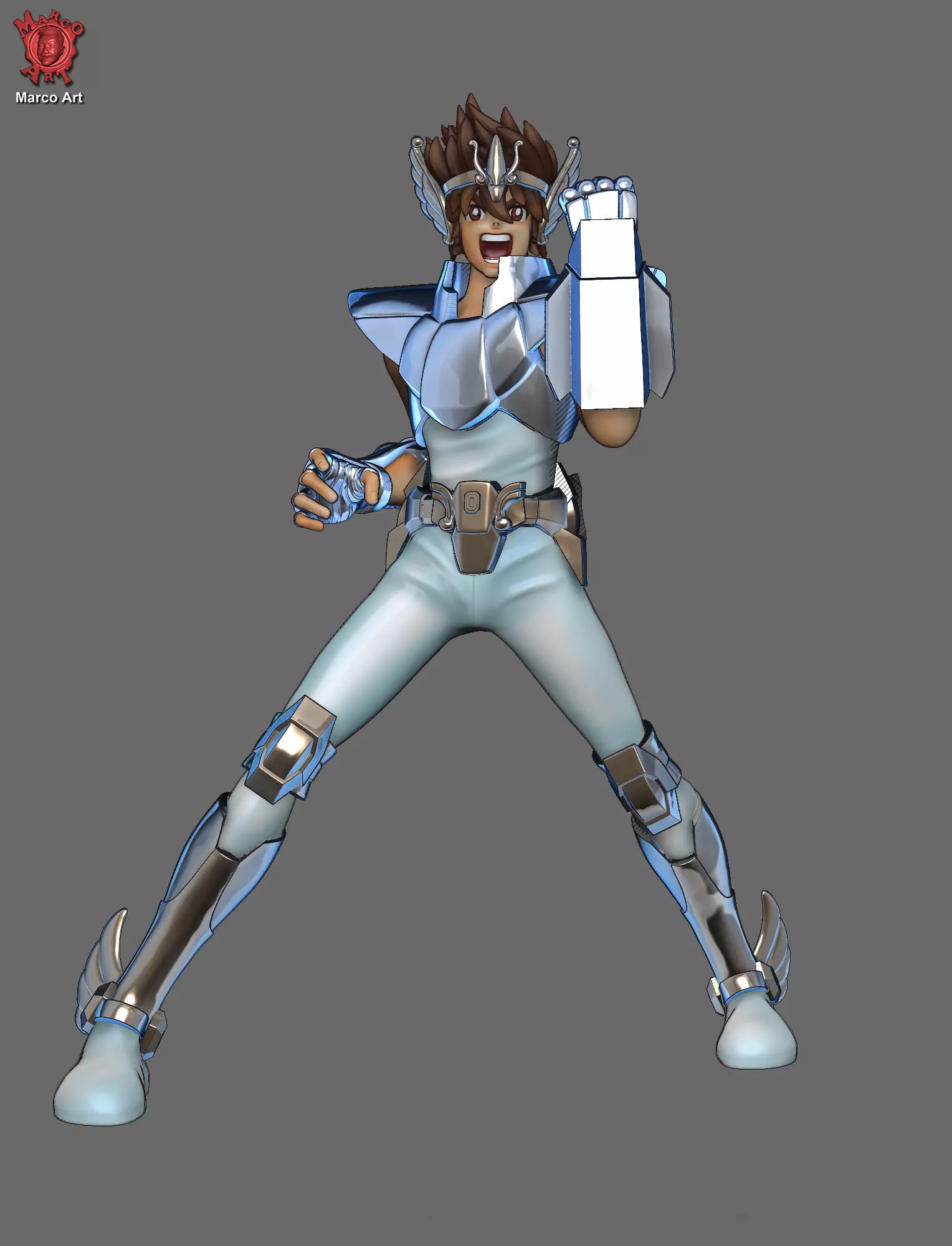 Saint Seiya stl file 3D print model