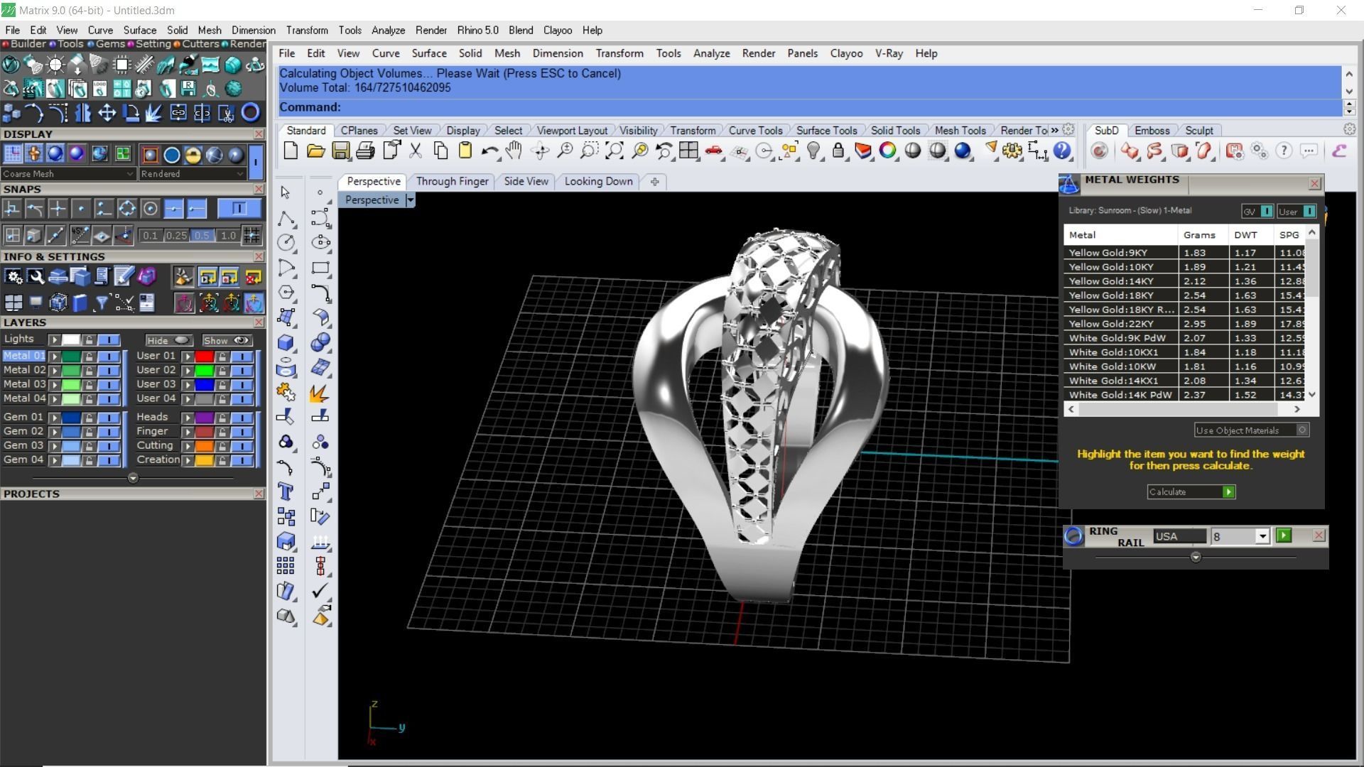 Belt fusion ring 3D print model_6