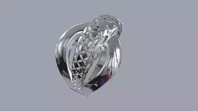 Belt fusion ring 3D print model