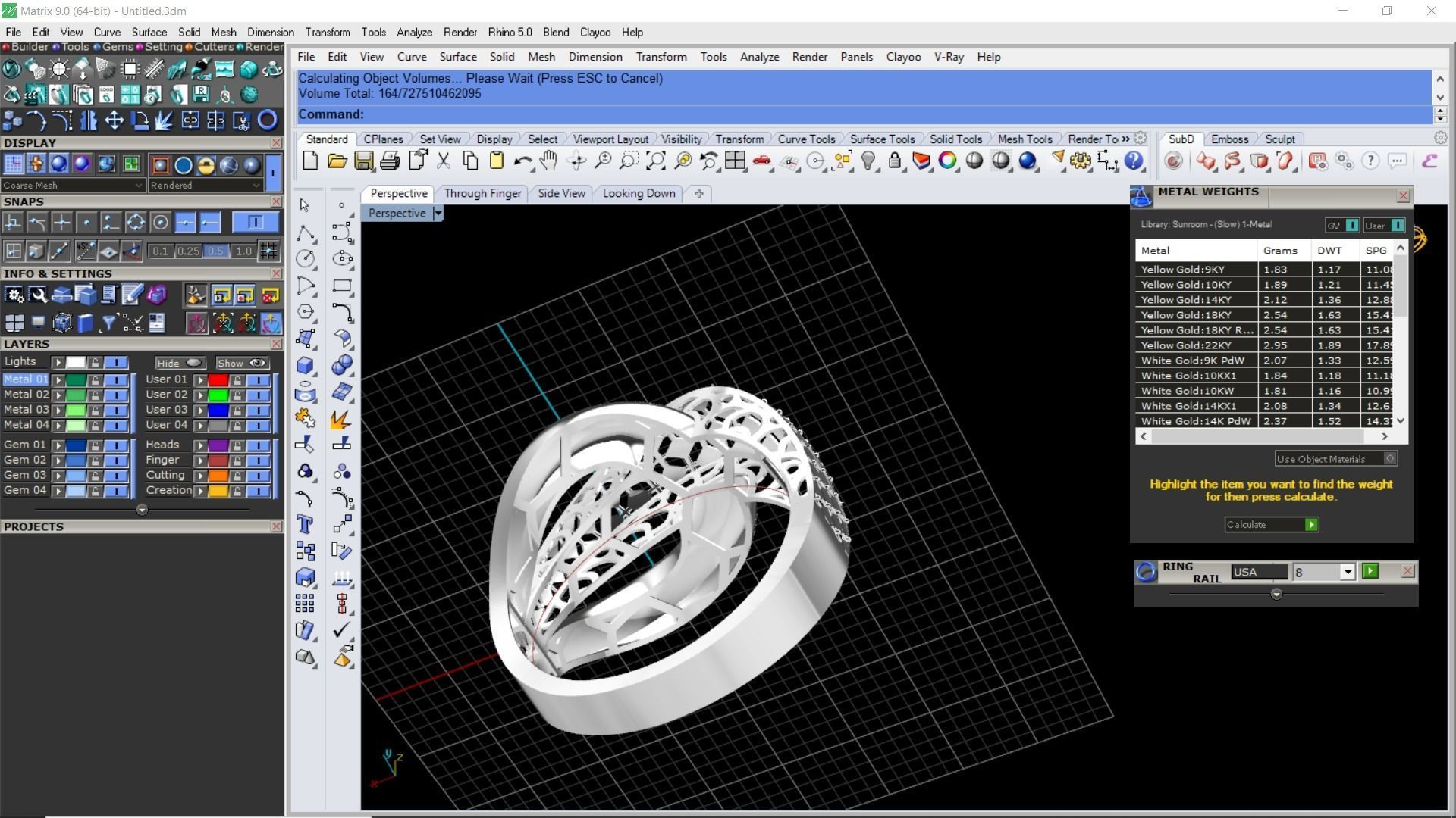 Belt fusion ring 3D print model_7