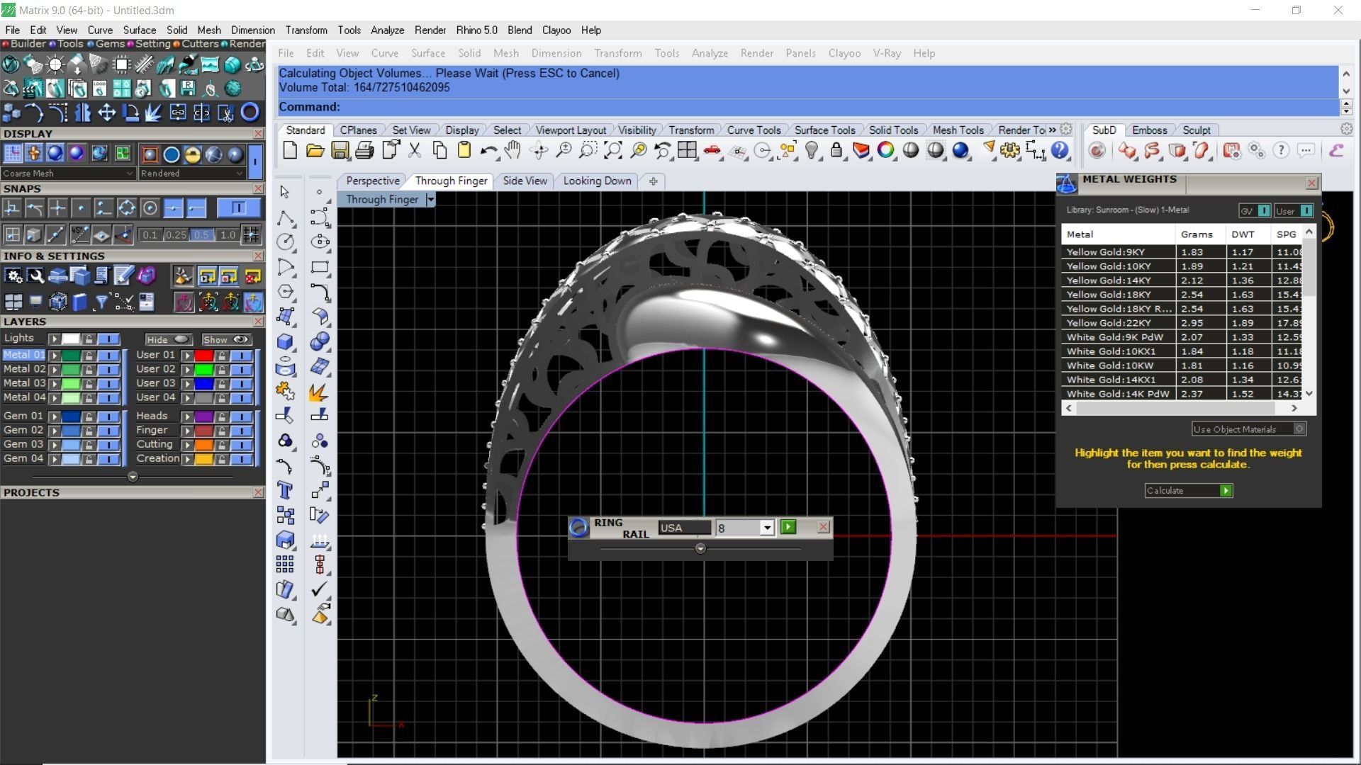 Belt fusion ring 3D print model_3