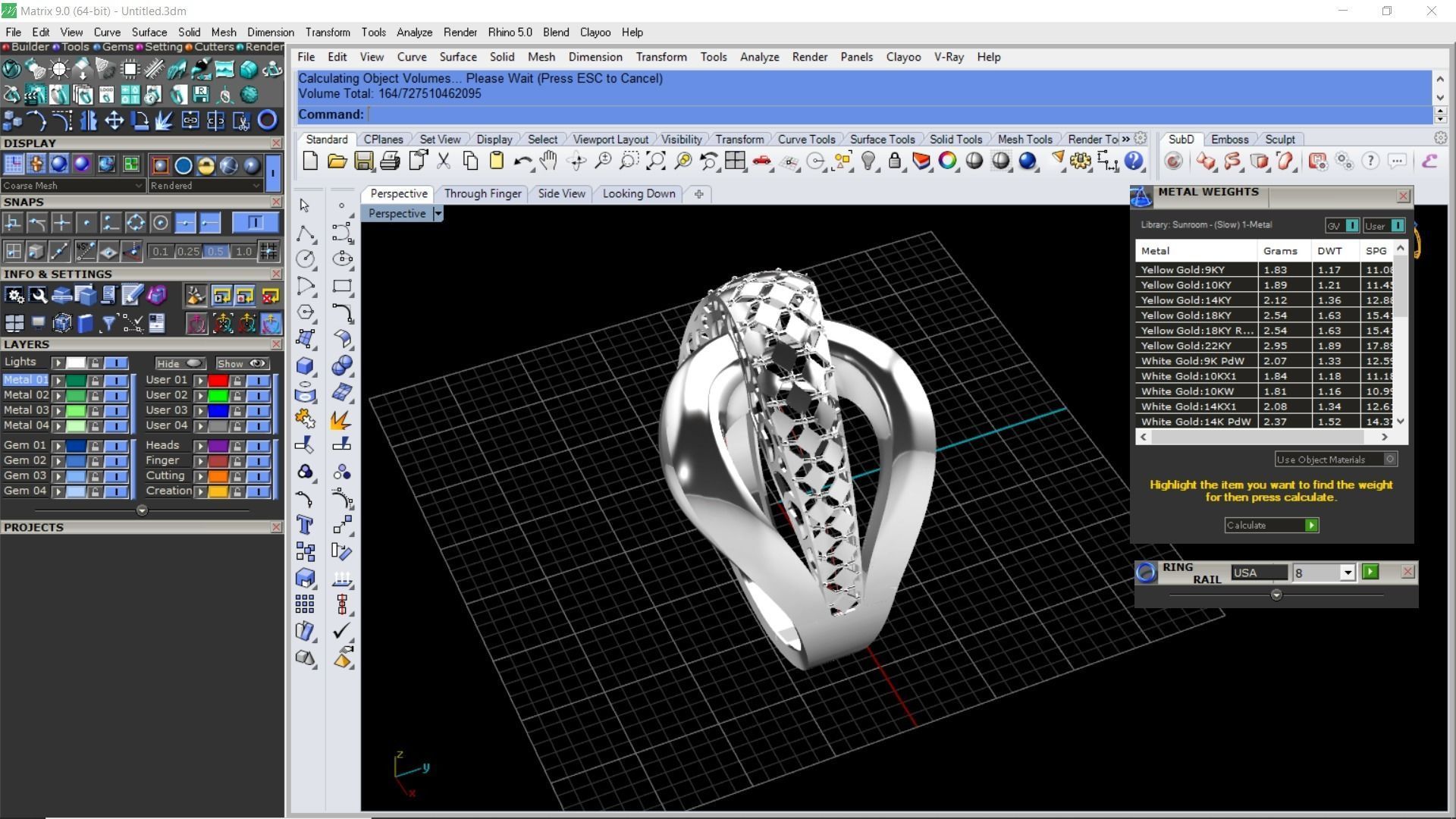 Belt fusion ring 3D print model_8