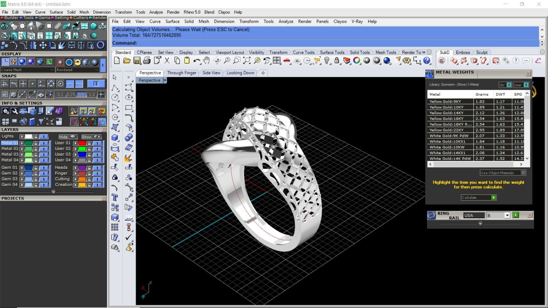 Belt fusion ring 3D print model_11