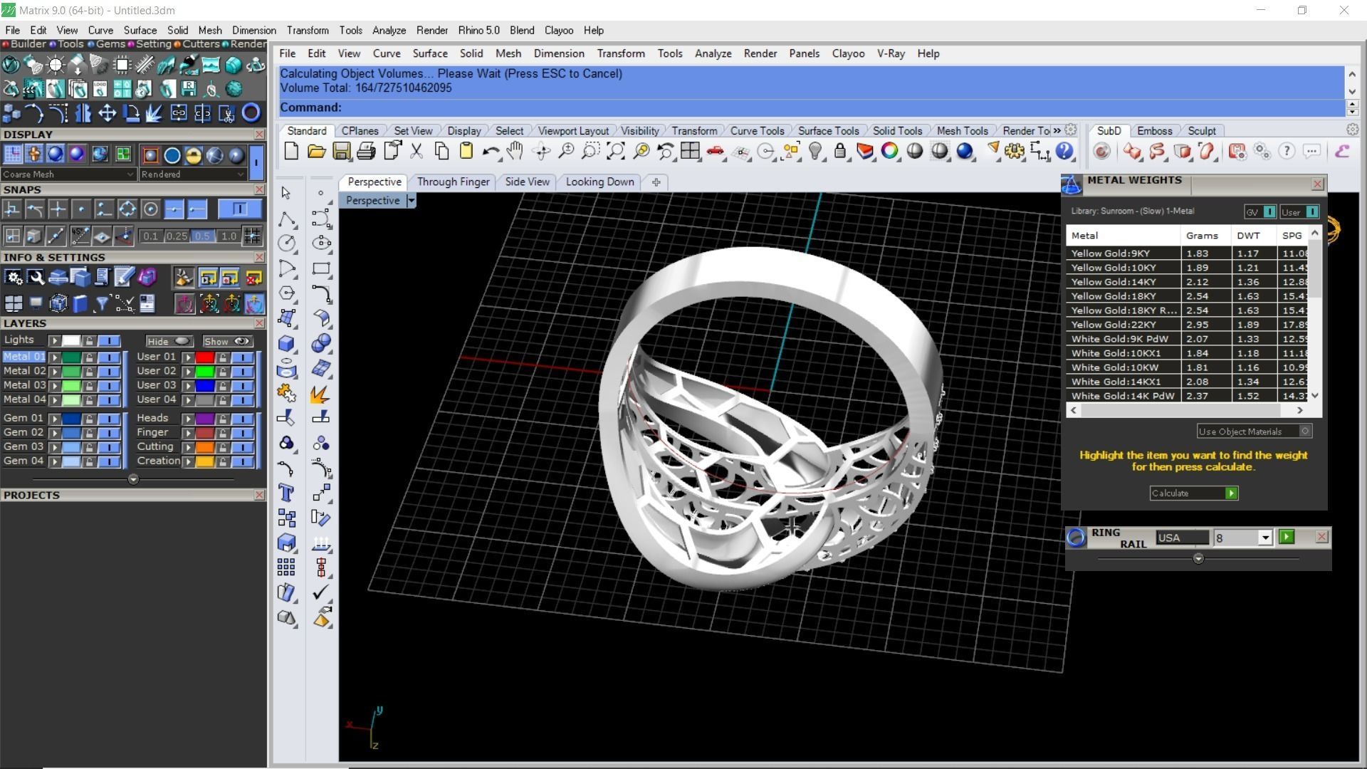Belt fusion ring 3D print model_12