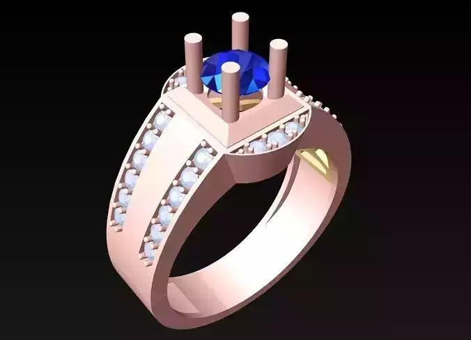 Diamond Rings - Mens Ring - N5543