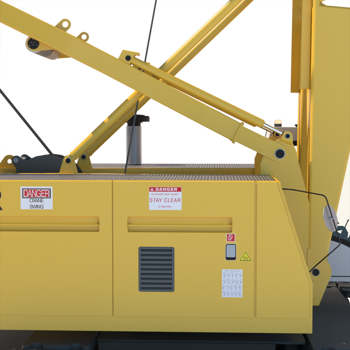 Liebherr Crawler Crane LR 1100 3D model_18