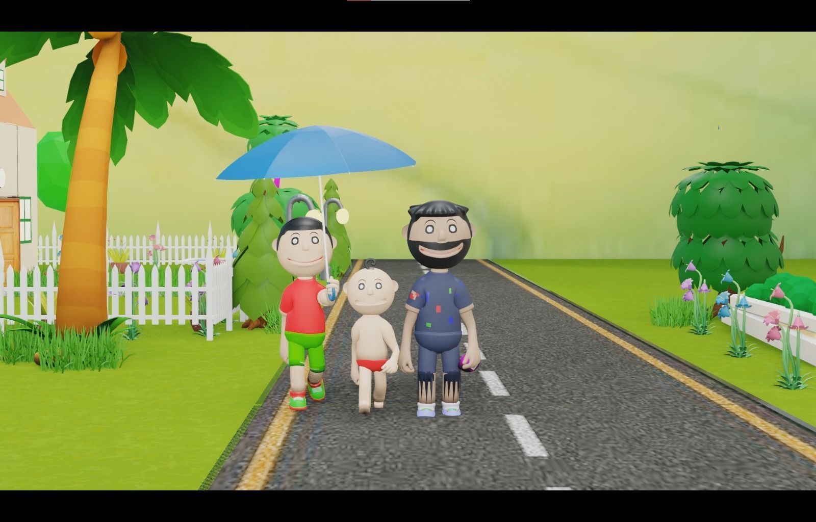 Cartoon Character Pack Low-poly 3D model_14