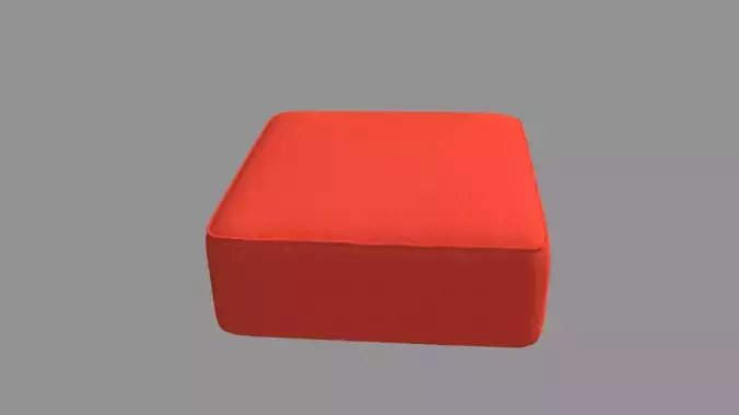 Single Sofa- Cushion 3D model