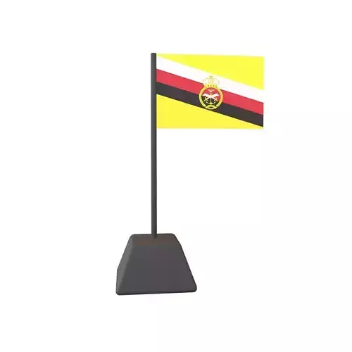 Brunei Armed Forces Flag v1 001