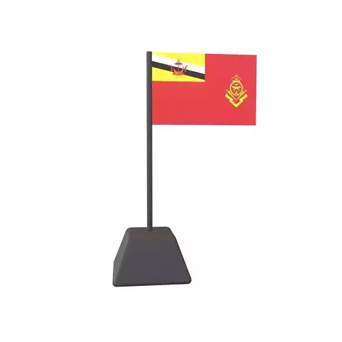 Royal Brunei Land Forces Flag v1 001