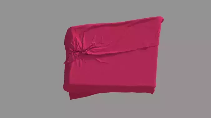 Quilt for bedding  3D model