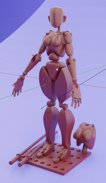 IM-POSABLE 3D PRINT  3D print model_1