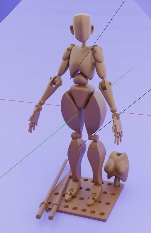 IM-POSABLE 3D PRINT  3D print model_4