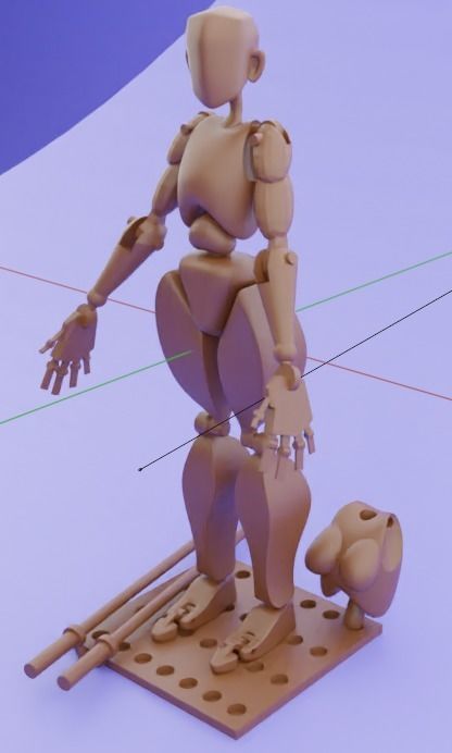 IM-POSABLE 3D PRINT  3D print model_3